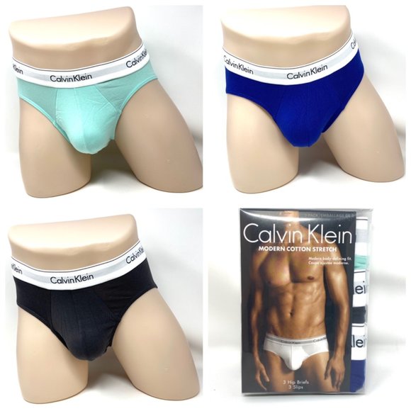 Calvin Klein Other - 💖MEGA SALE💖Calvin Klein 3-Pack Men's Modern Cotton Hip Brief Gray XL NB2379905